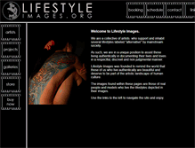 Tablet Screenshot of lifestyleimages.org